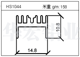 工業(yè)鋁型材HS1044