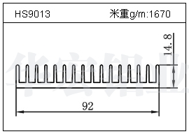 LED散熱器HS9013