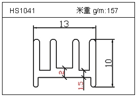 橋架鋁型材HS1041