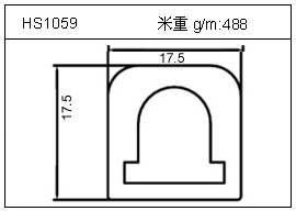 工業(yè)鋁型材HS1059