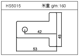 鏟片鋁型材HS5015